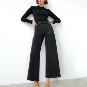 Zara Black Marine Jeans